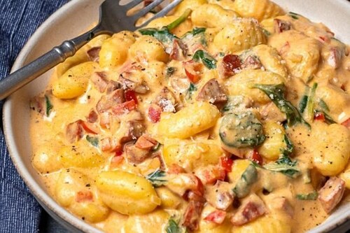 Creamy Chorizo Gnocchi
