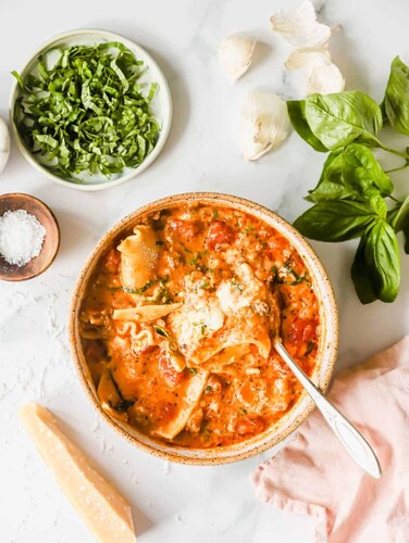 Lasagna Soup